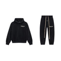 Black Essentials Tracksuit Pullover