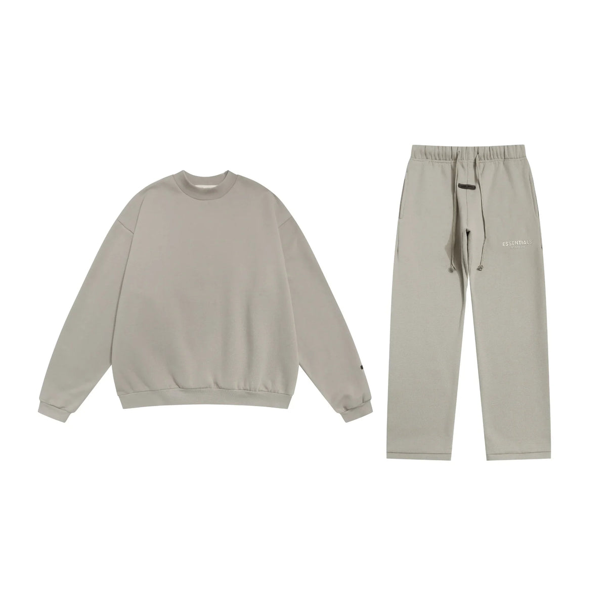 Cement Gray Essentials Tracksuit Pullover