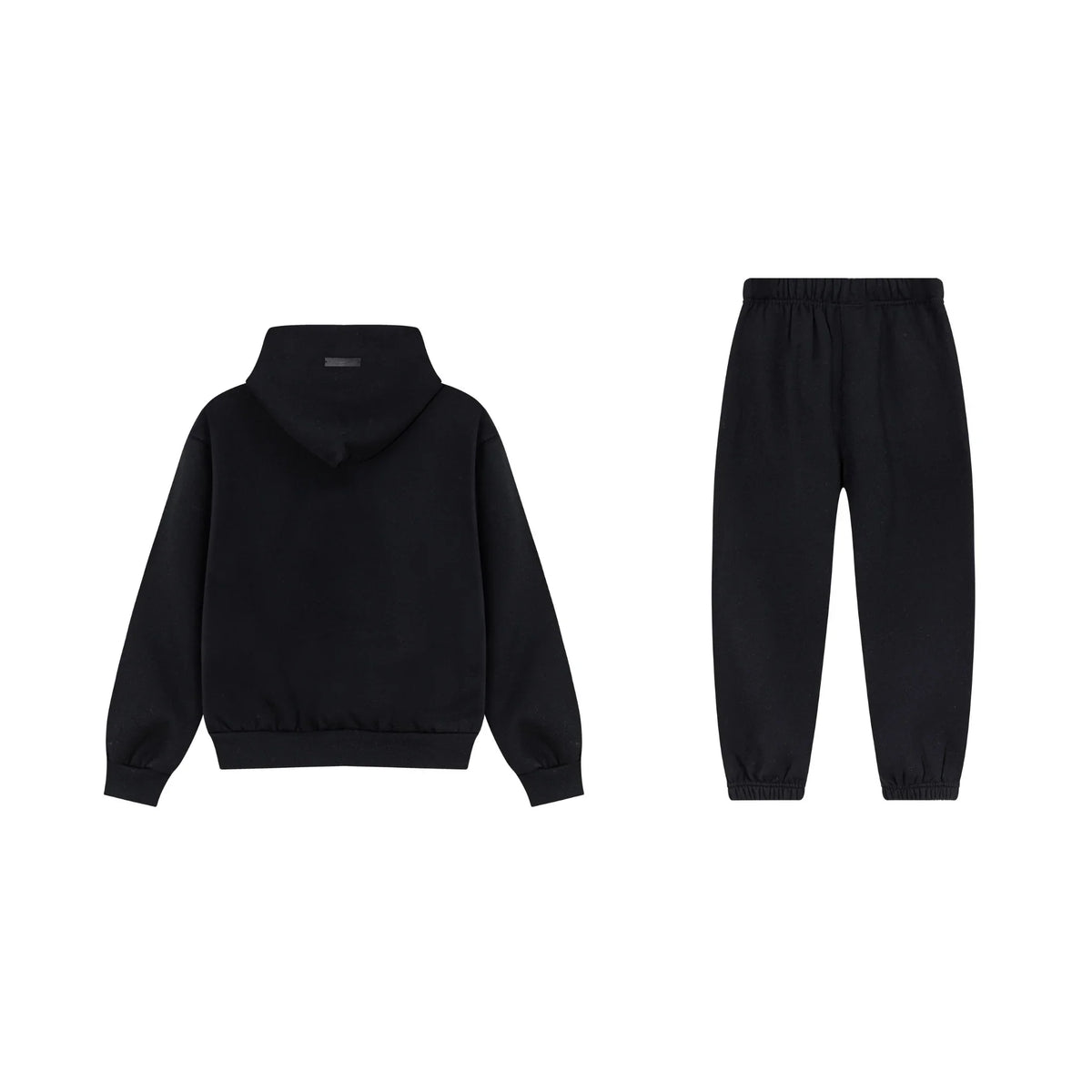 Black Essentials Tracksuit Pullover