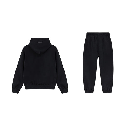 Black Essentials Tracksuit Pullover