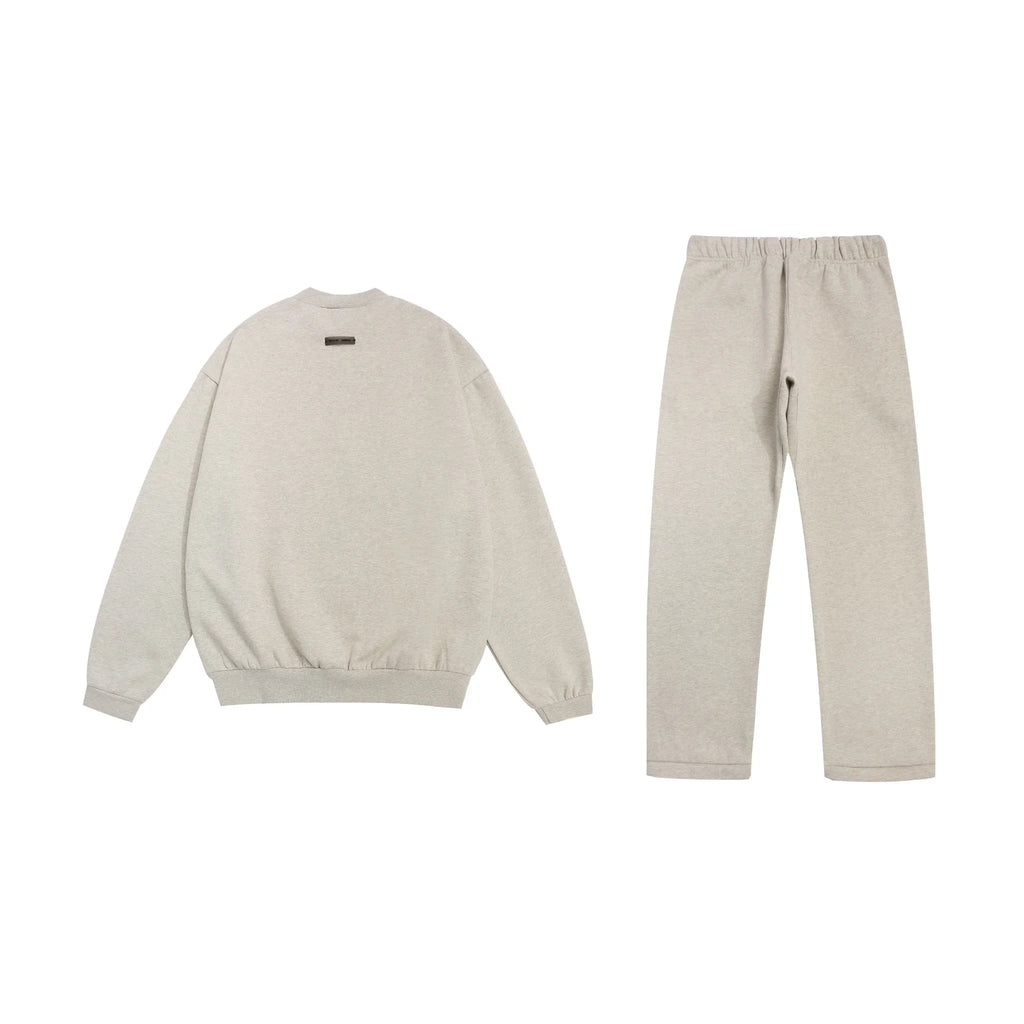 Oatmeal Heather Essentials Tracksuit Pullover