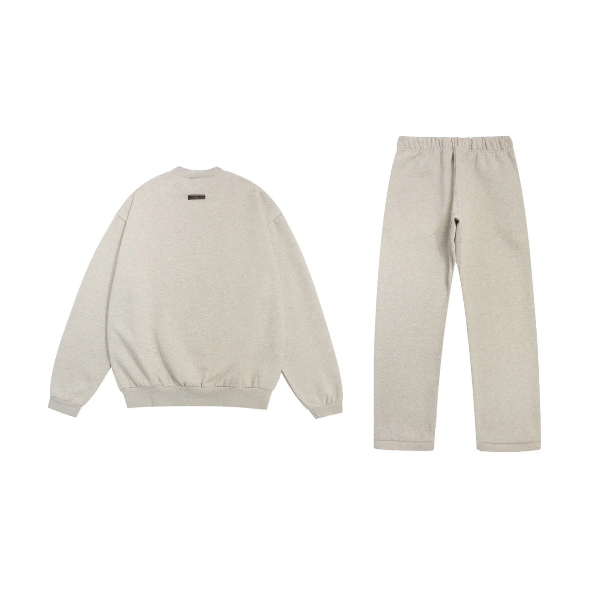 Oatmeal Heather Essentials Tracksuit Pullover