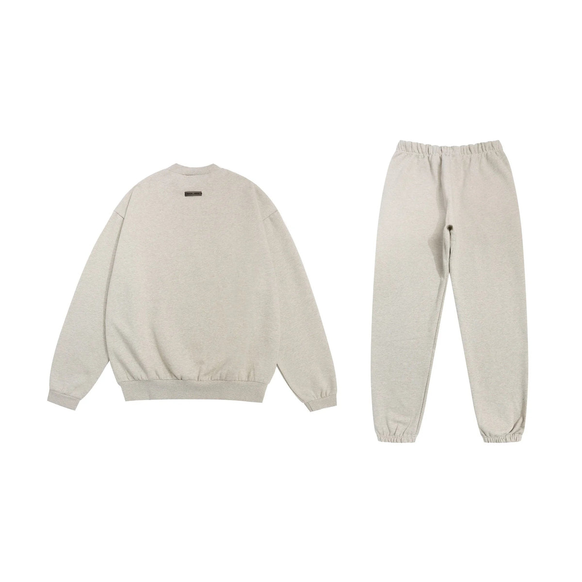 Oatmeal Heather Essentials Tracksuit Pullover