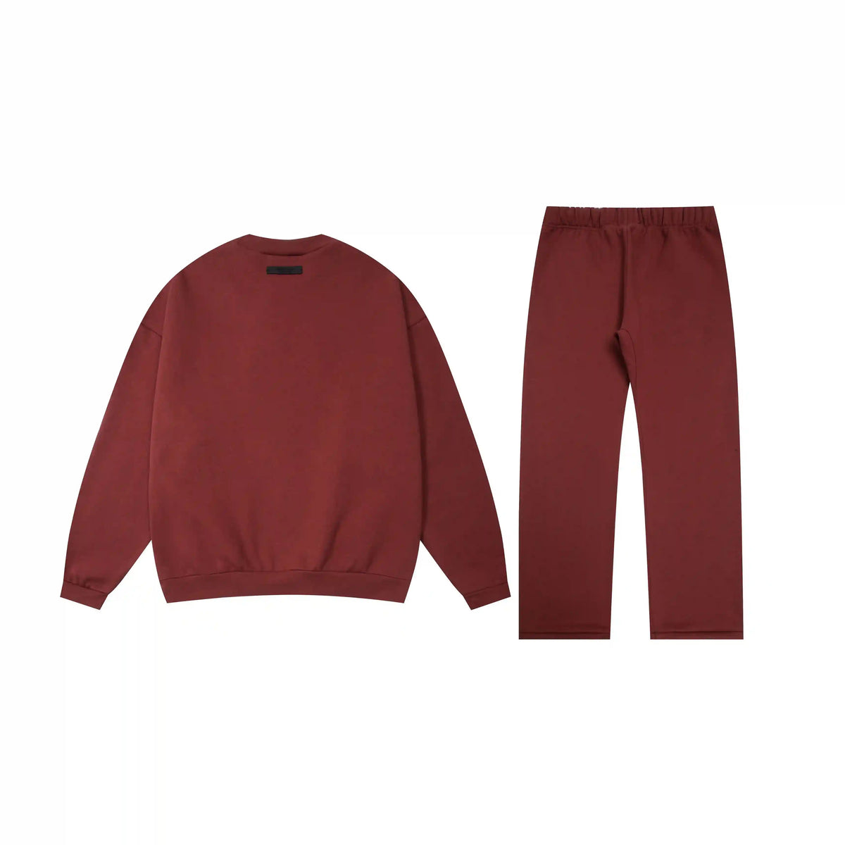 Essentials Dark Chestnut Fleece Tracksuit – Fear of God Matching Set