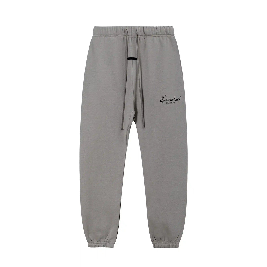 Gray Essentials Tracksuit Pullover