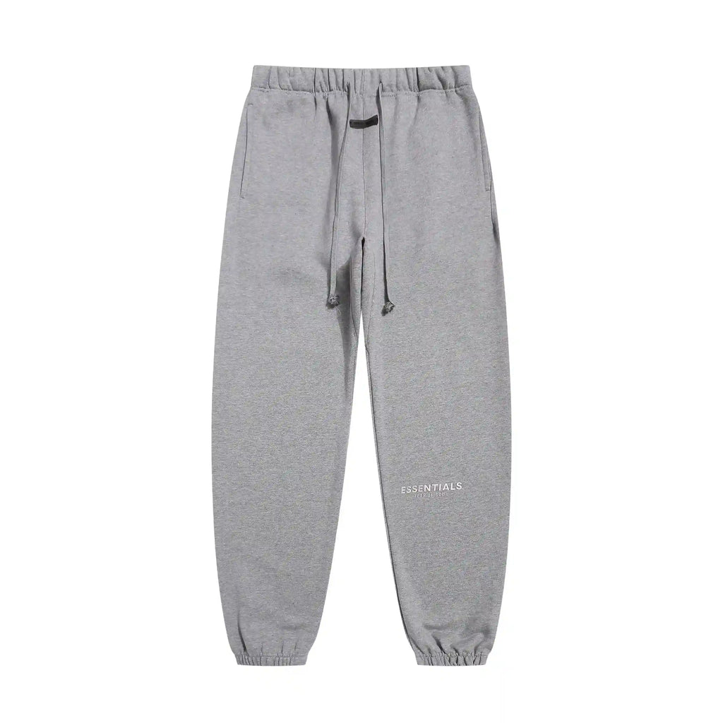 Cloudy Gray Essentials Tracksuit Pullover