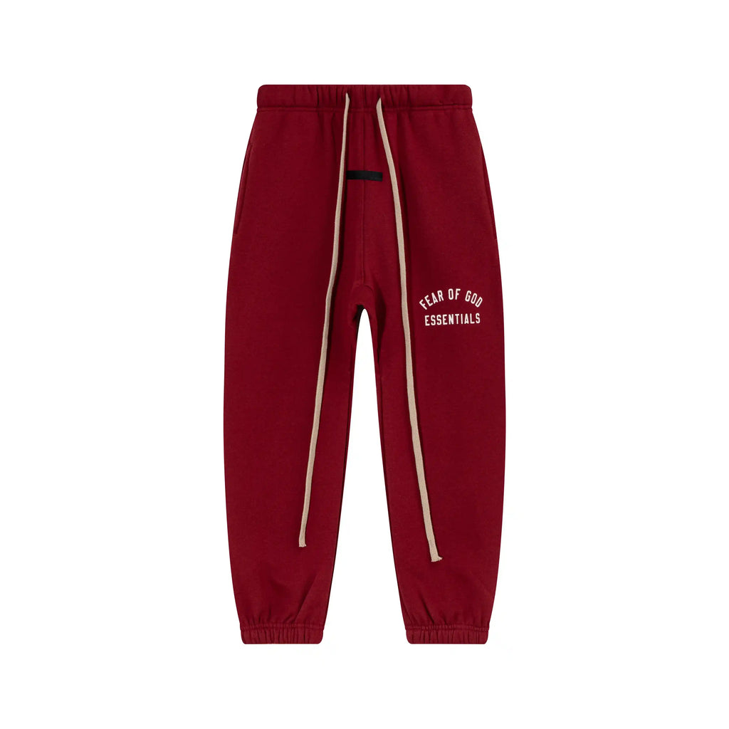 Red Essentials Tracksuit Pullover