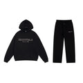 Black Essentials Tracksuit Pullover