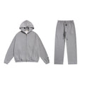 Cloudy Gray Essentials Tracksuit Pullover