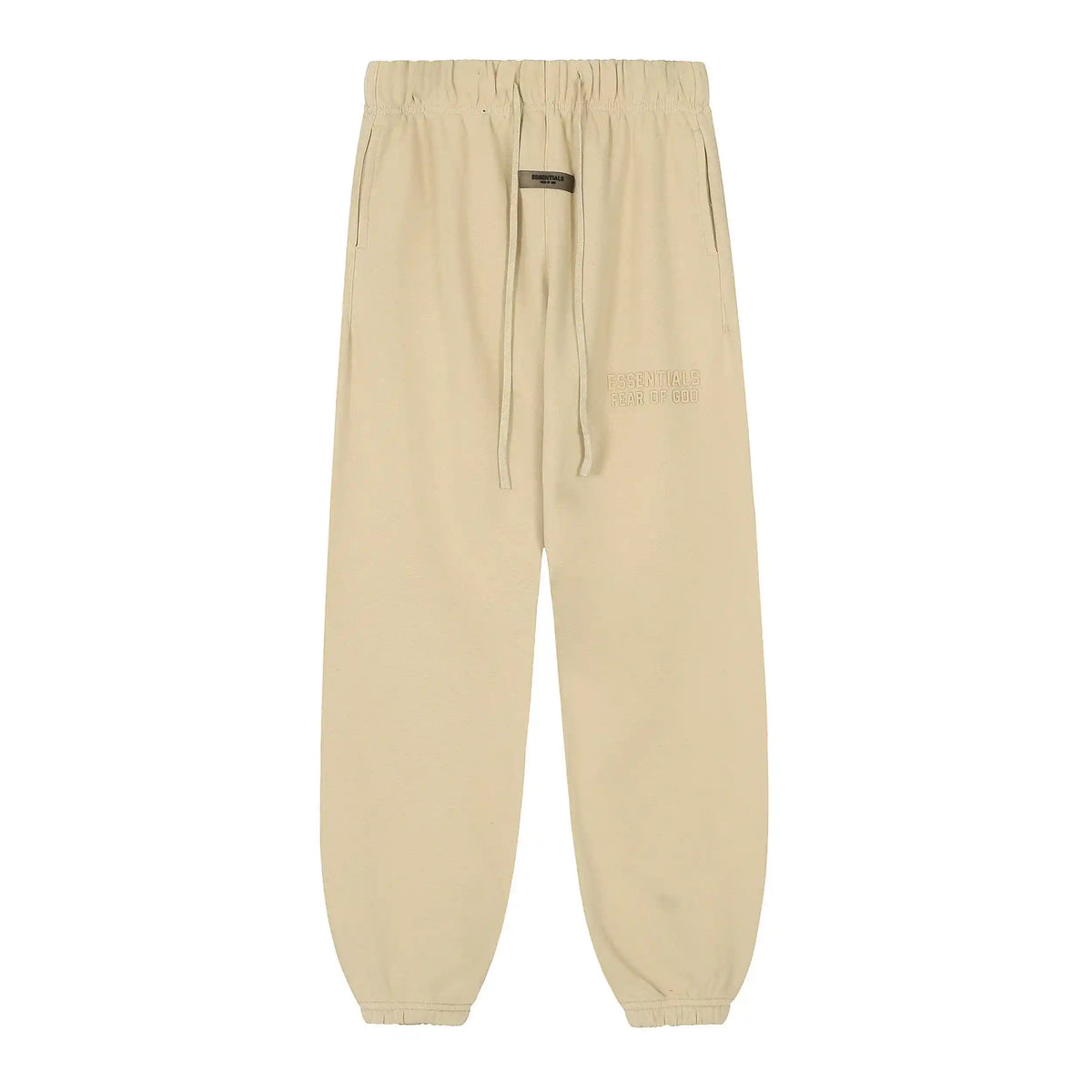 Fear of God Essentials Garden Yellow Tracksuit – Classic Fit Hoodie & Jogger Set