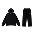 Black Essentials Tracksuit Pullover