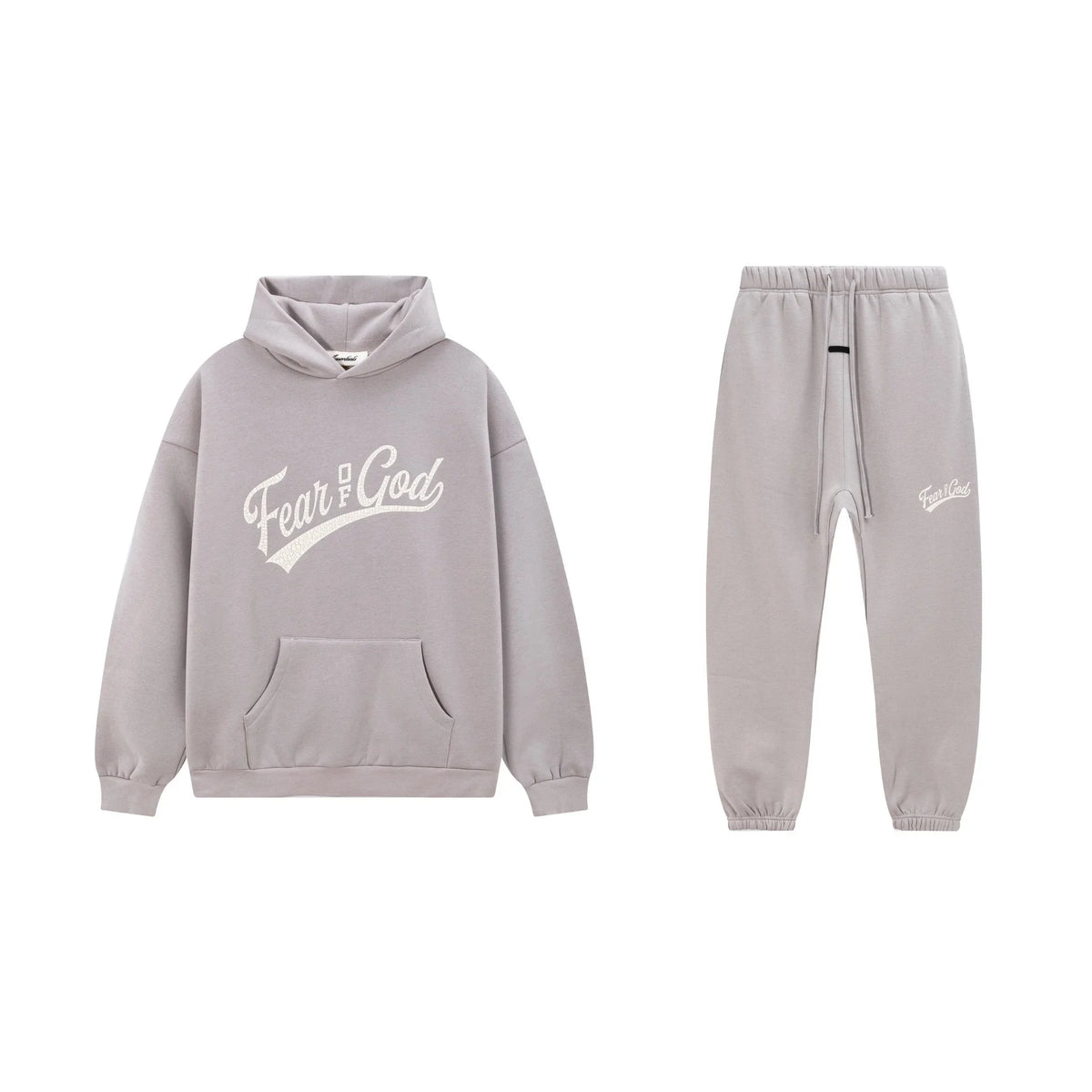 Cloudy Gray Essentials Tracksuit Pullover