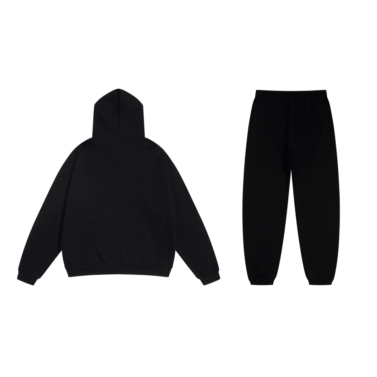 Black Essentials Tracksuit Pullover