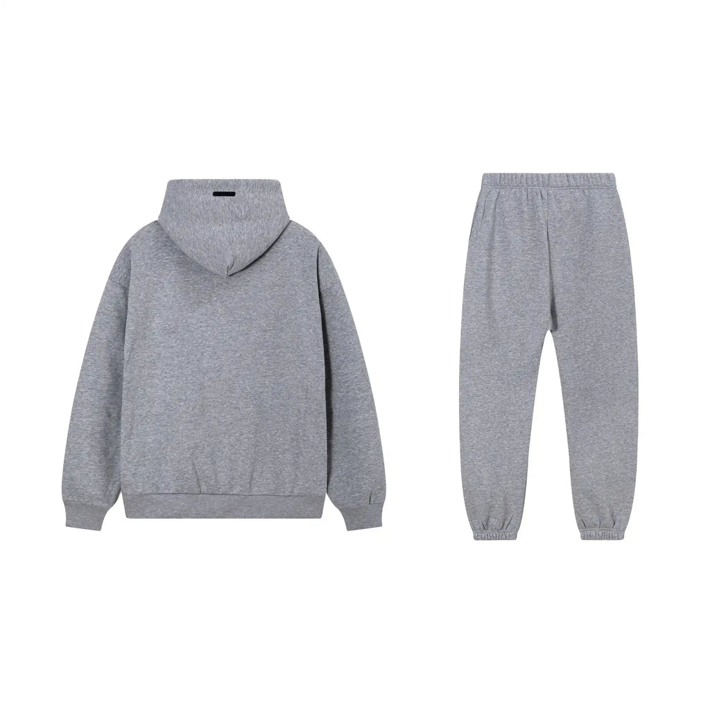 Dark Oatmeal Essentials Tracksuit Pullover