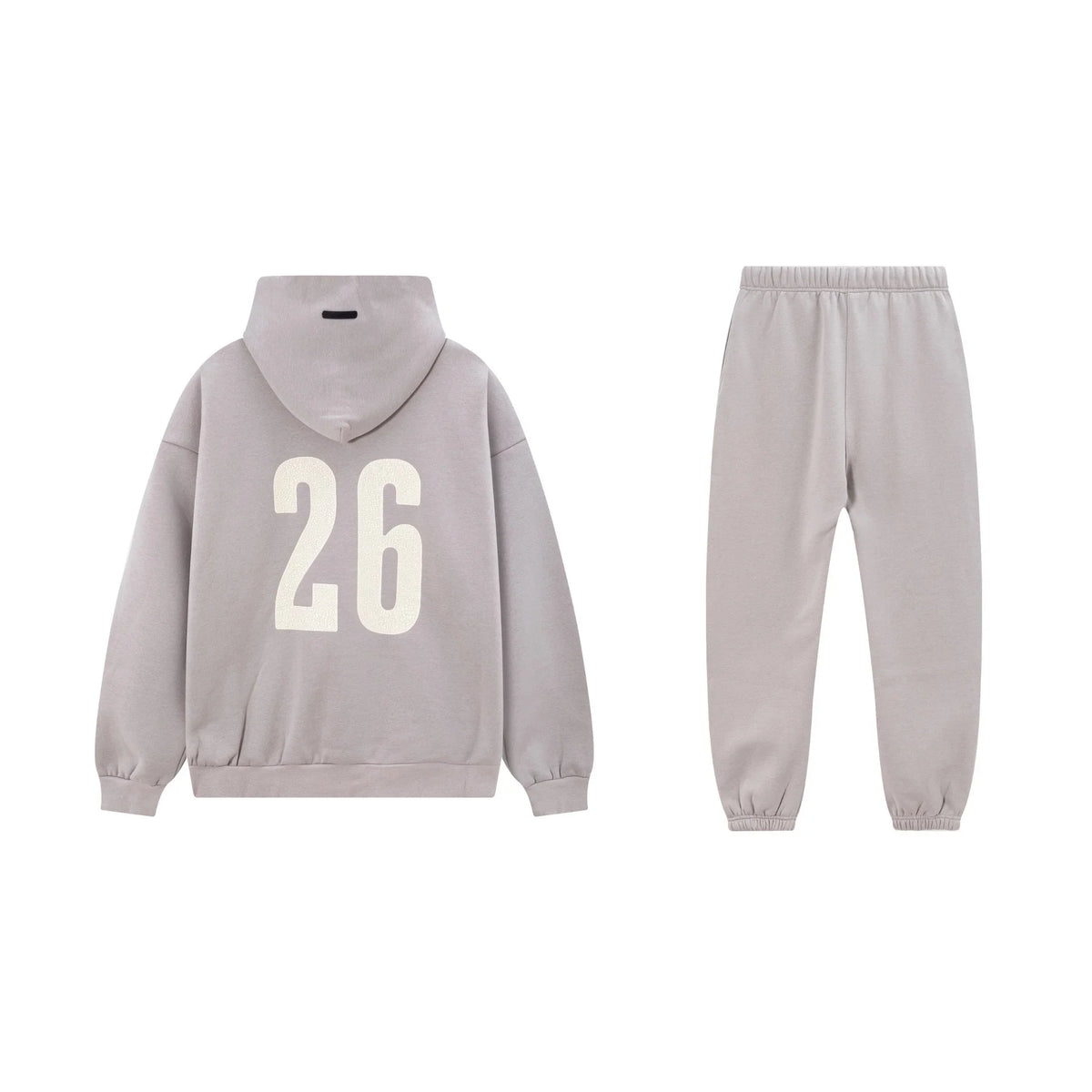 Cloudy Gray Essentials Tracksuit Pullover