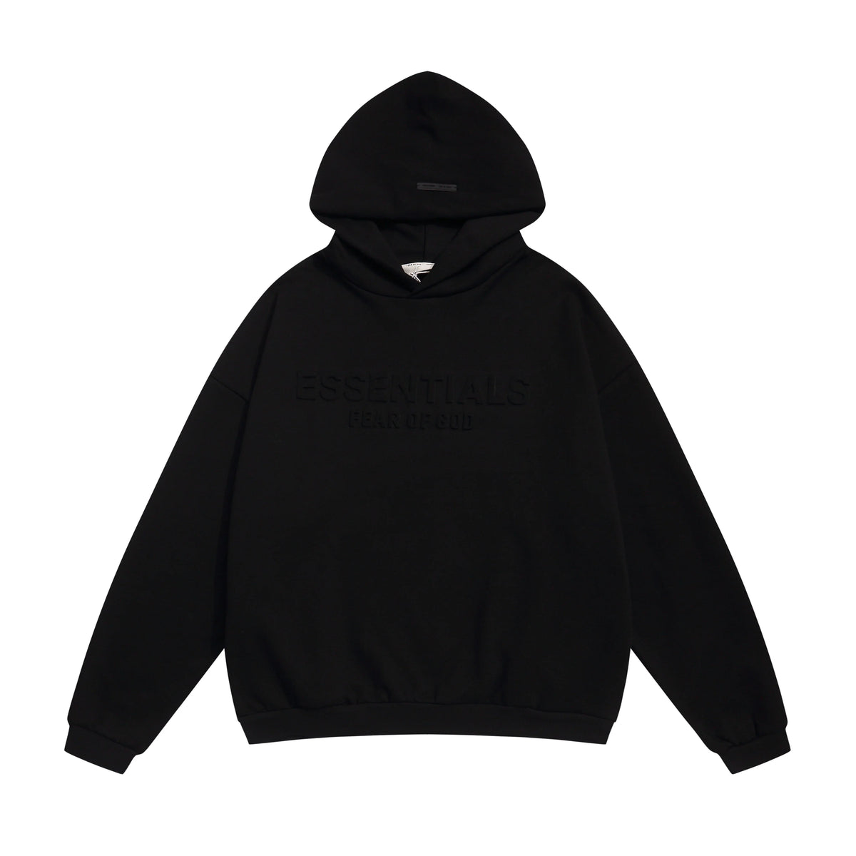Black Essentials Tracksuit Pullover