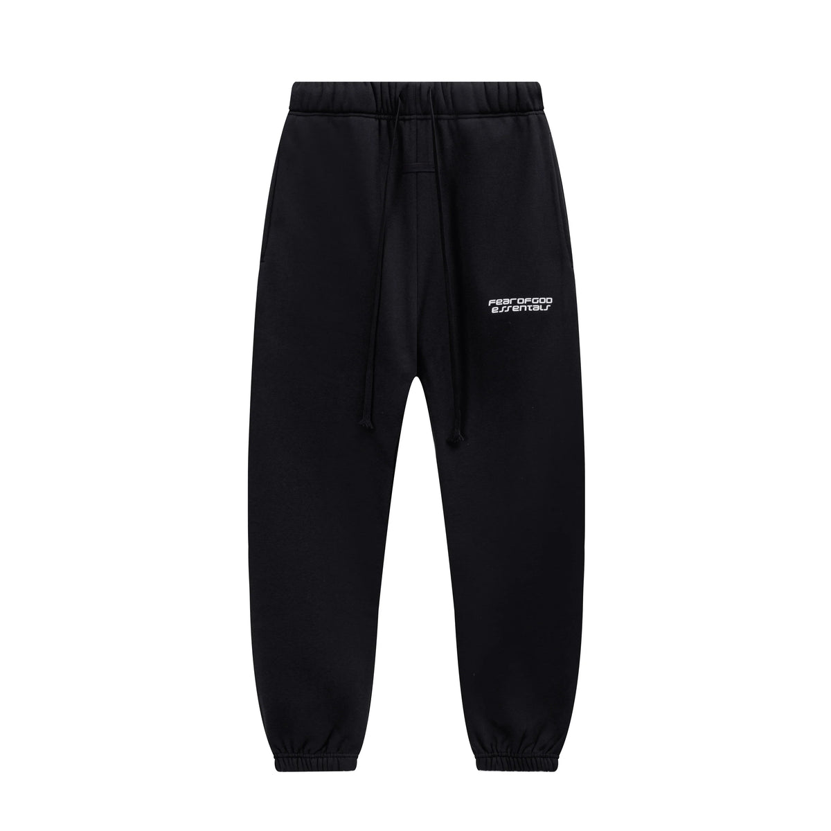 Black Essentials Tracksuit Pullover
