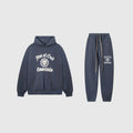 Fear of God Essentials Blue Tracksuit – Classic Fit Hoodie & Jogger Set