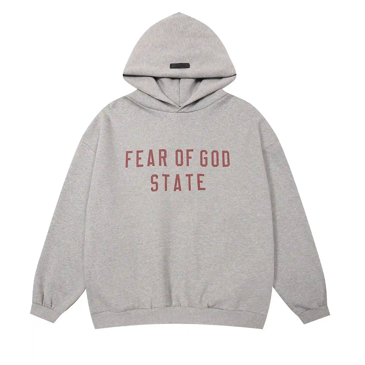 Fear of God Essentials Dark Heather Oatmeal Tracksuit – Classic Fit Hoodie & Jogger Set