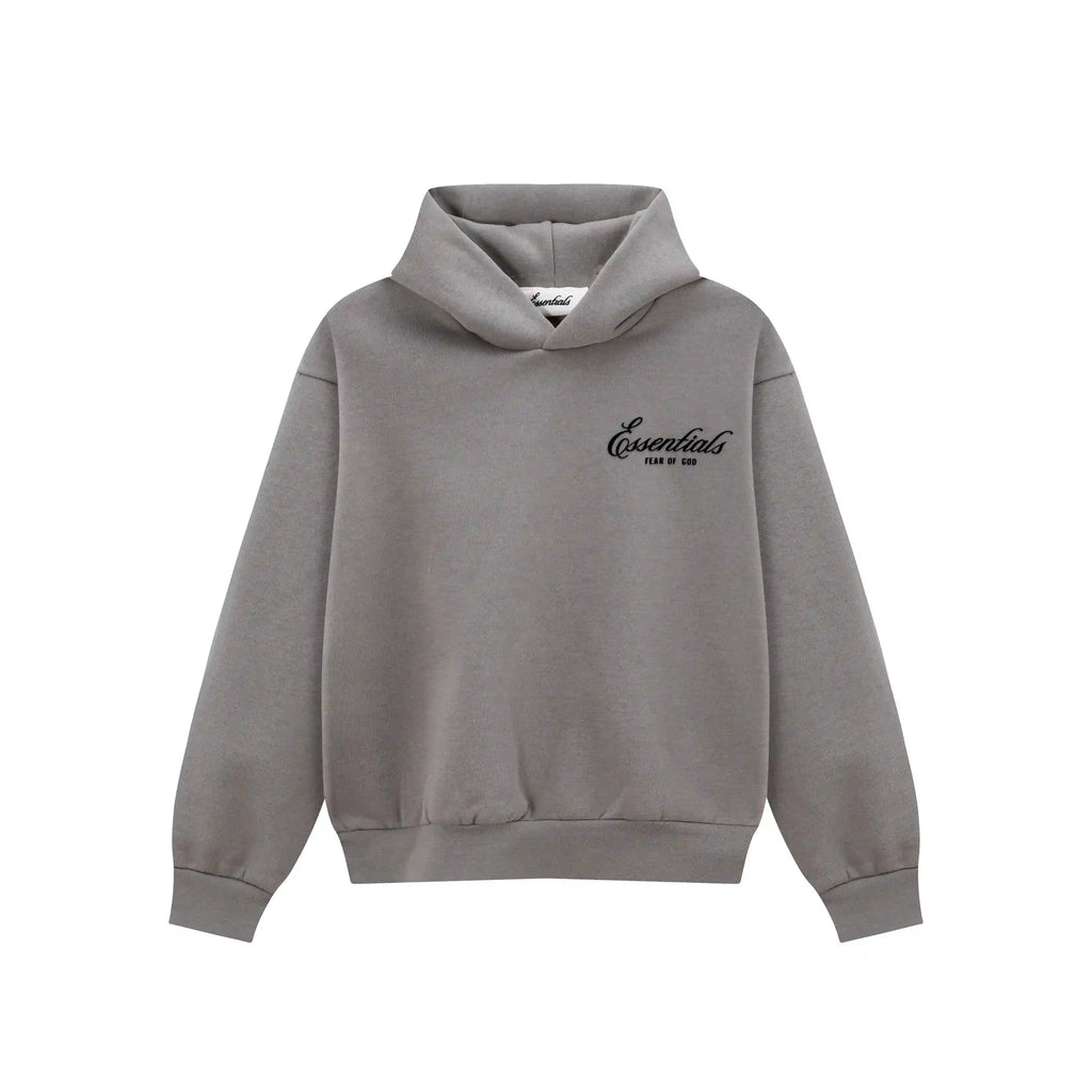 Gray Essentials Tracksuit Pullover