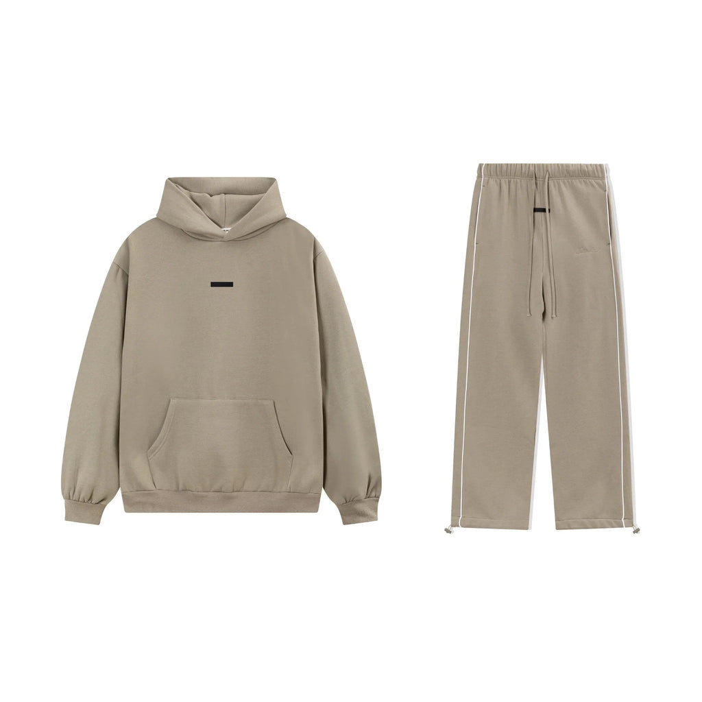 Smoky Gray Essentials Tracksuit Pullover