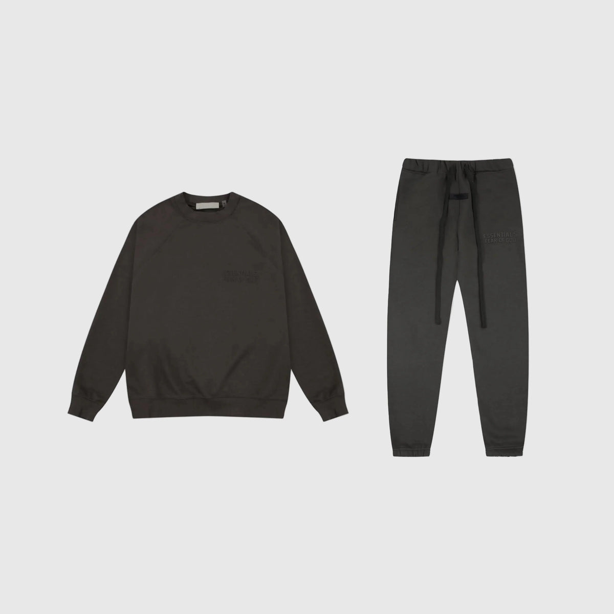 Essentials Tracksuit Ink Comfort – Fear of God Fleece Set