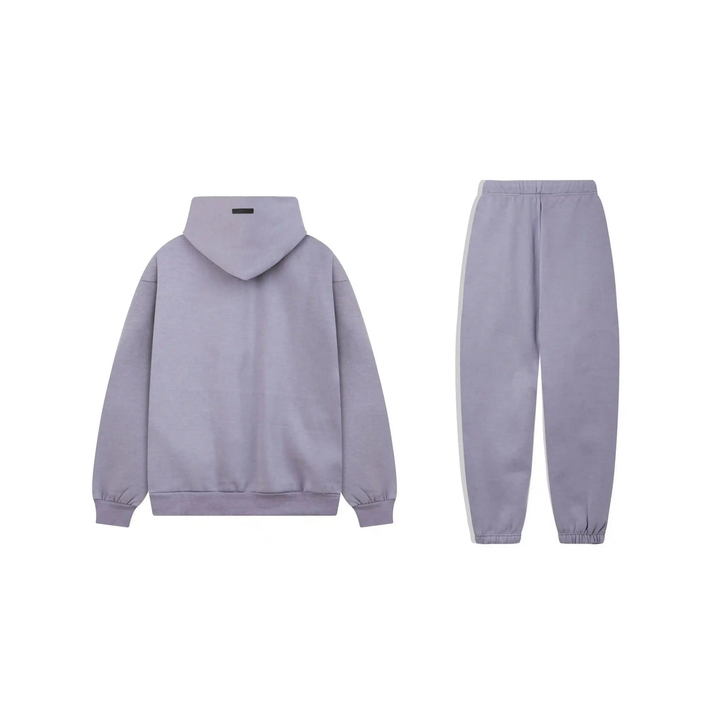Essentials Tracksuit Pastel Purple – Fear of God Classic Matching Set