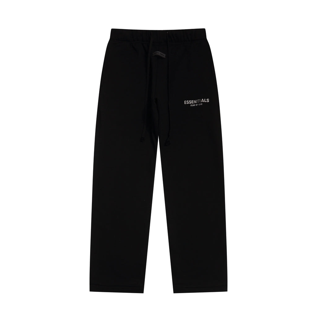 Black Essentials Tracksuit Pullover