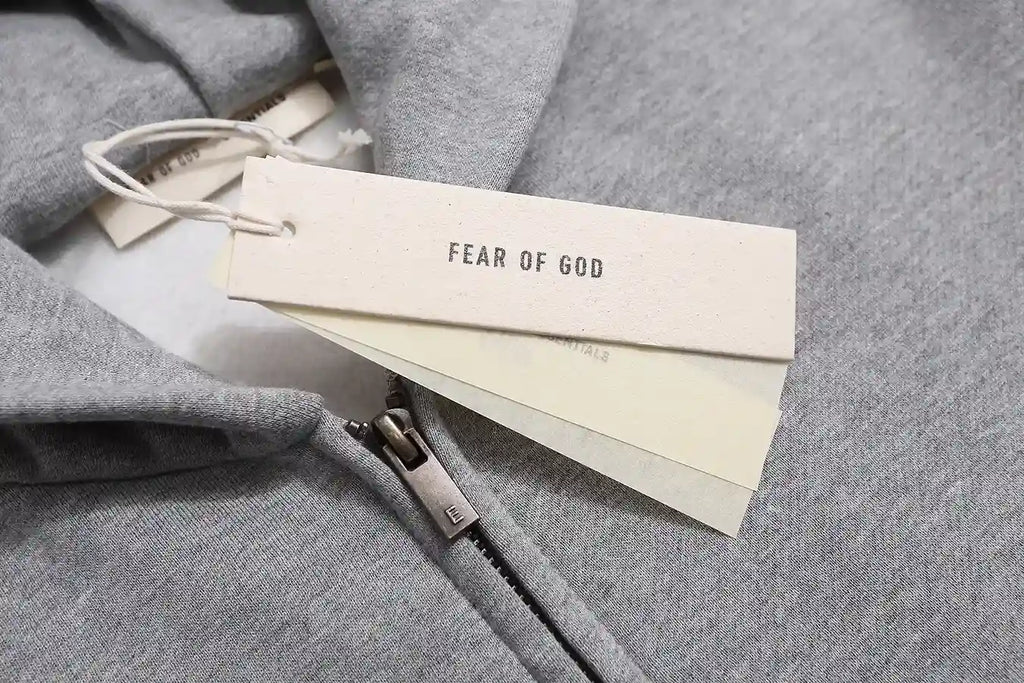 Cloudy Gray Essentials Tracksuit Pullover