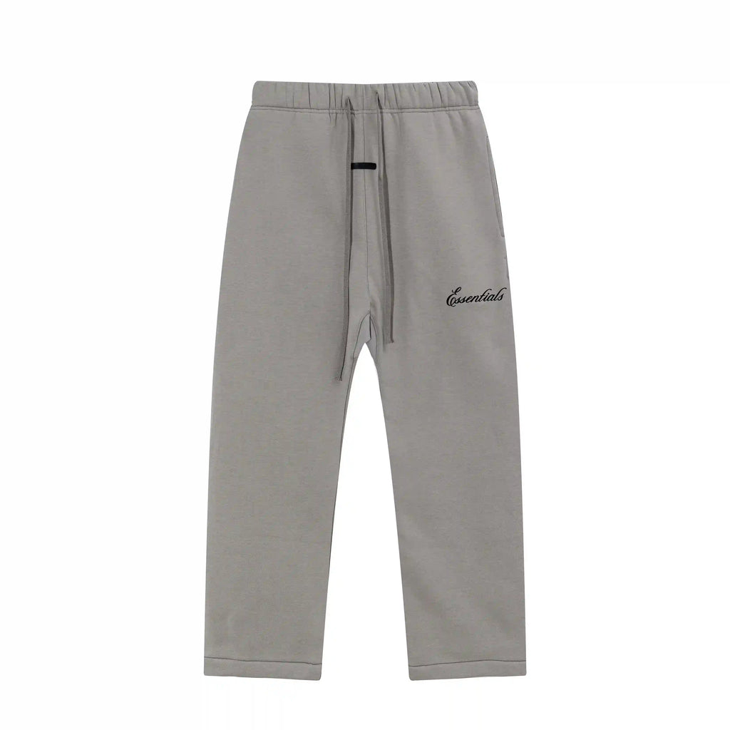 Gray Essentials Tracksuit Pullover
