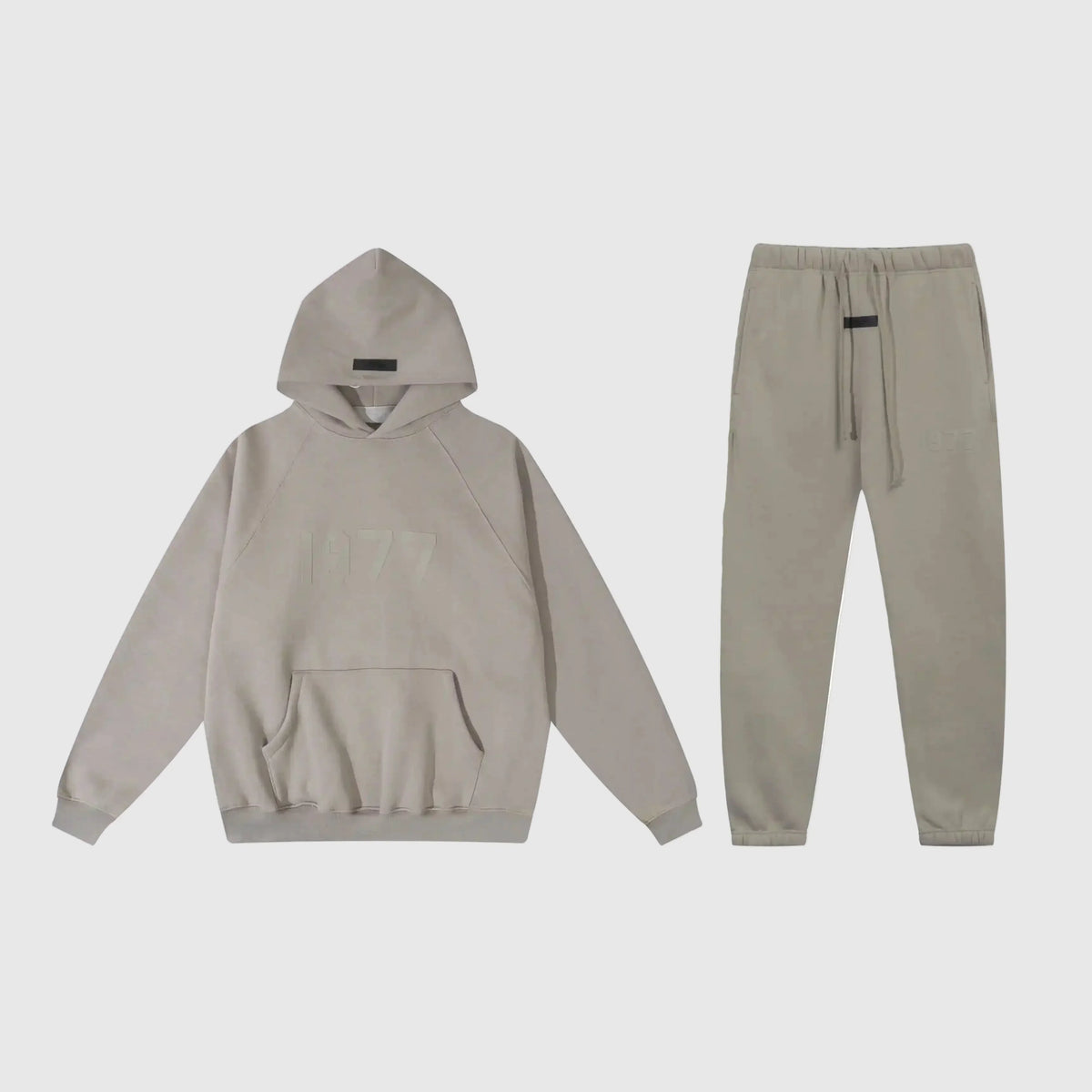 Essentials Tracksuit Heathered Grey Everyday – Fear of God Set