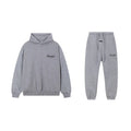 Cloud Gray Essentials Tracksuit Pullover
