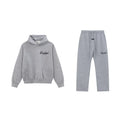 Light Gray Essentials Tracksuit Pullover