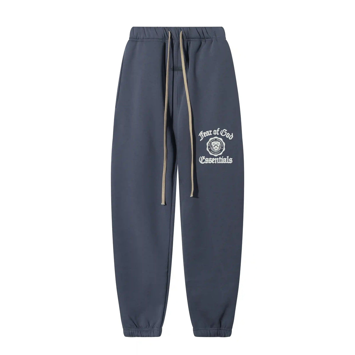 Fear of God Essentials Blue Tracksuit – Classic Fit Hoodie & Jogger Set