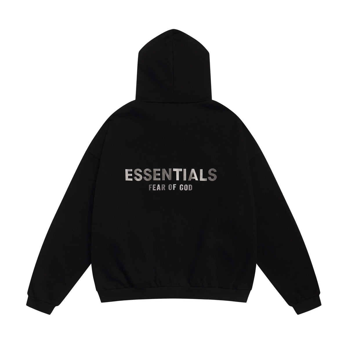 Black Essentials Tracksuit Pullover