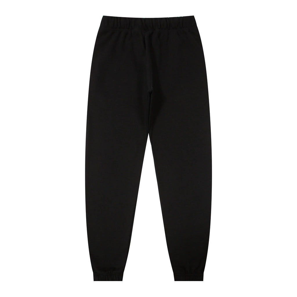 Essentials Black Relaxed Fleece Tracksuit Set – Everyday Casual Comfort