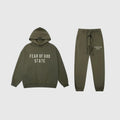 Essentials Tracksuit Hemlock Hoodie Set – Fear of God Matching Set