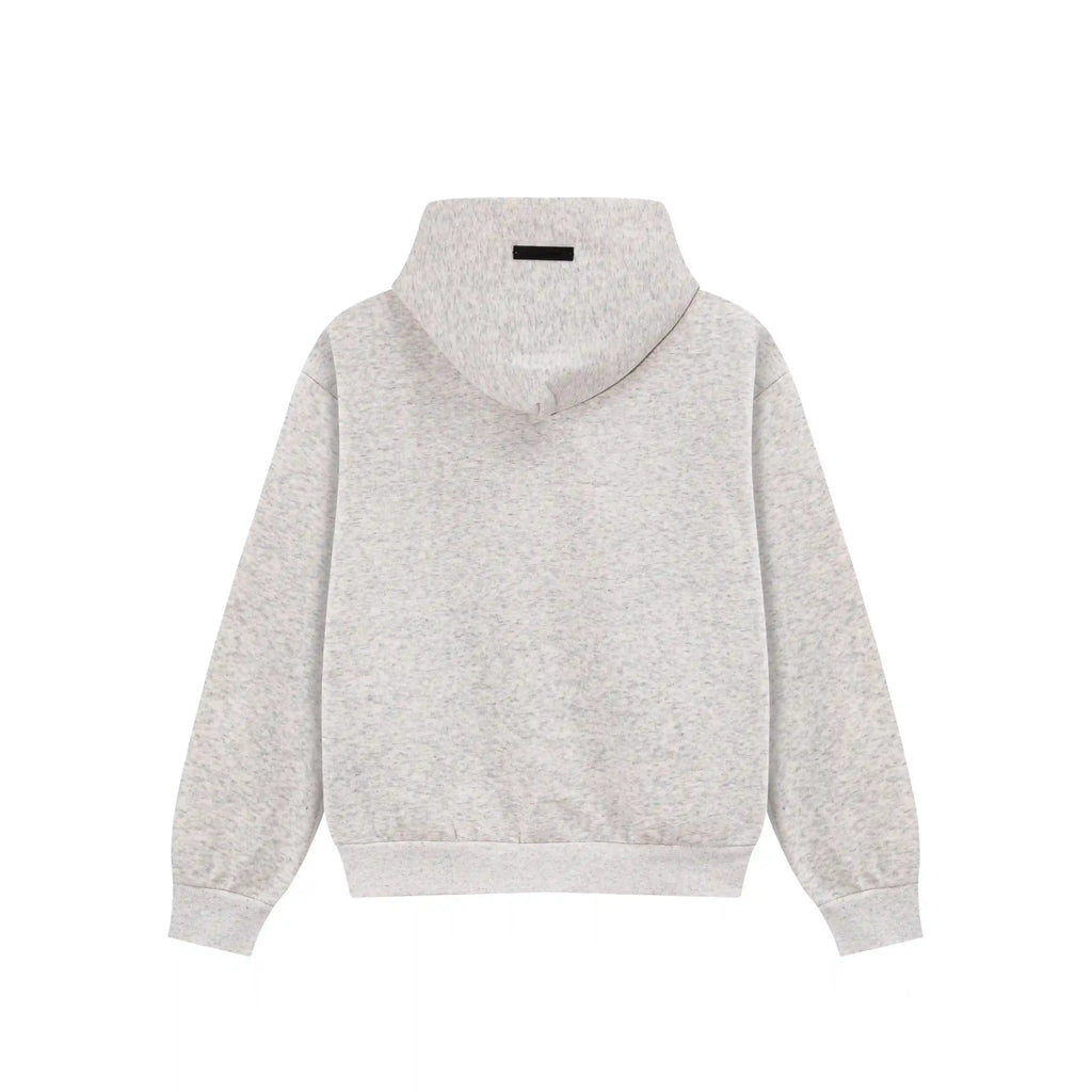 Light Heathered Oatmeal Essentials Tracksuit Pullover