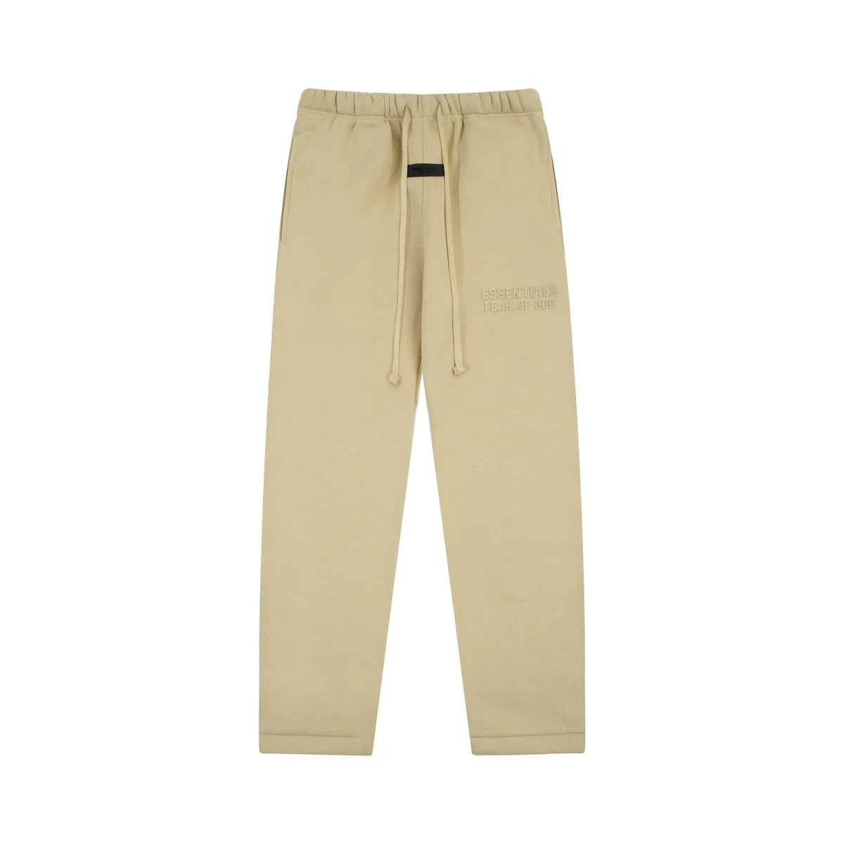 Fear of God Essentials Hampton Yellow Tracksuit – Classic Fit Crewneck & Jogger Set