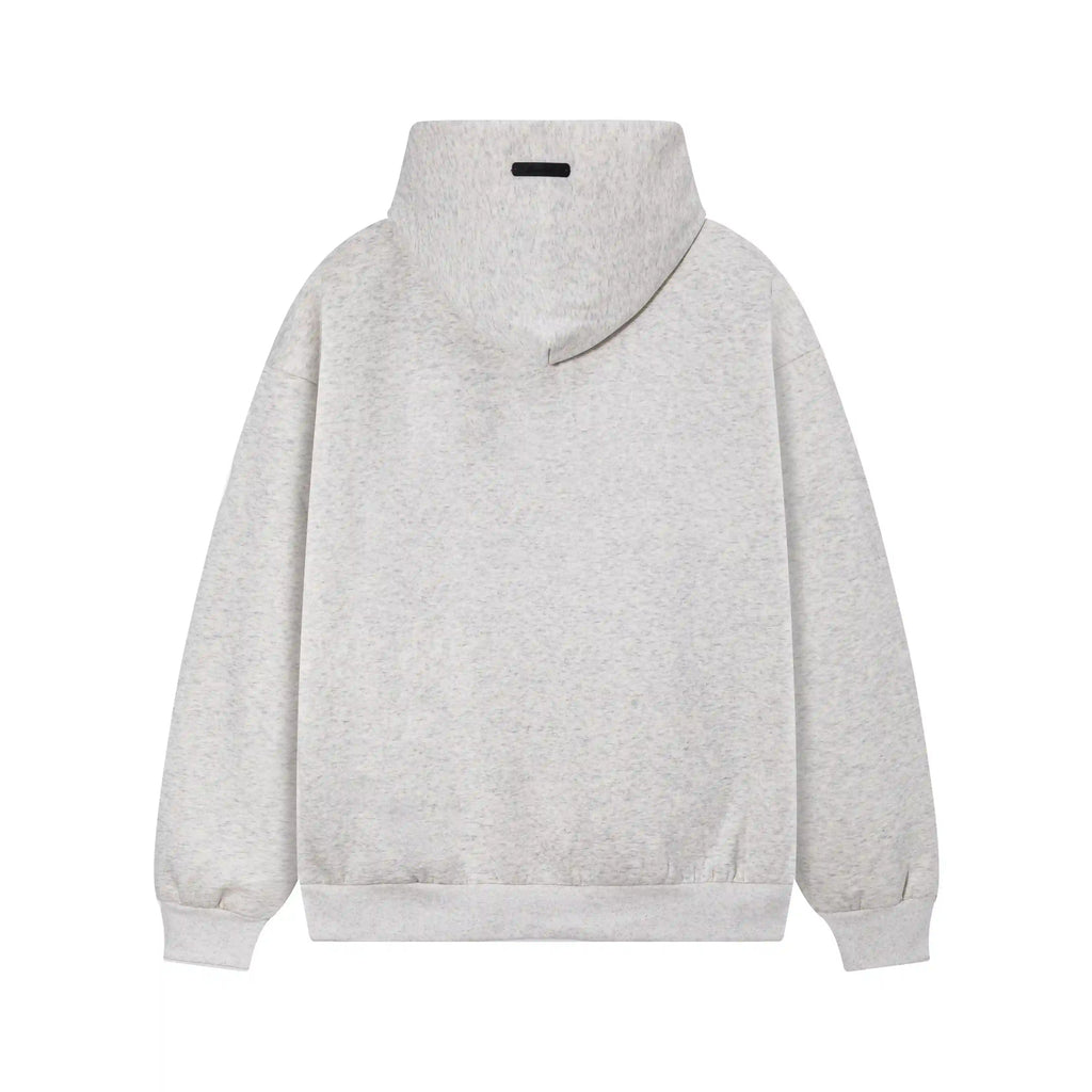 Light Heathered Oatmeal Essentials Tracksuit Pullover