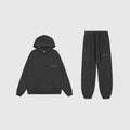 Essentials Black Comfort Tracksuit – Fear of God Fleece Set