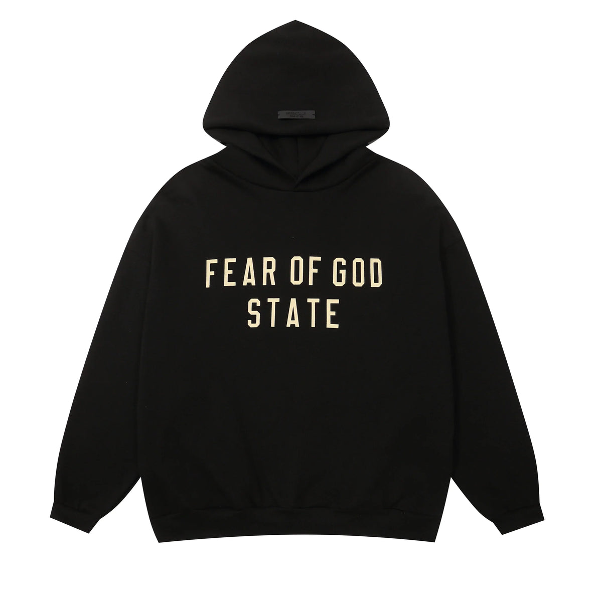 Essentials Black Relaxed Tracksuit – Fear of God Fleece Set