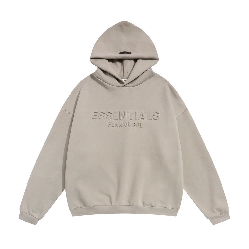 Cement Gray Essentials Tracksuit Pullover