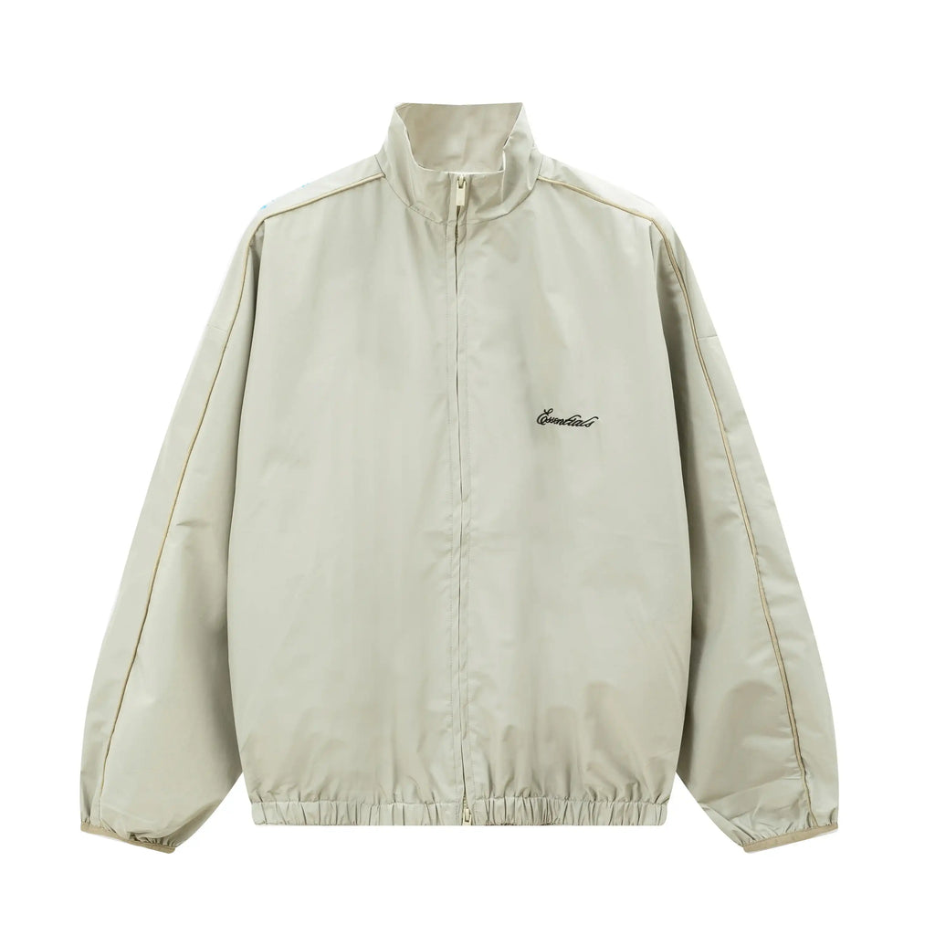 Essentials Tracksuit Matcha Green Nylon Pullover
