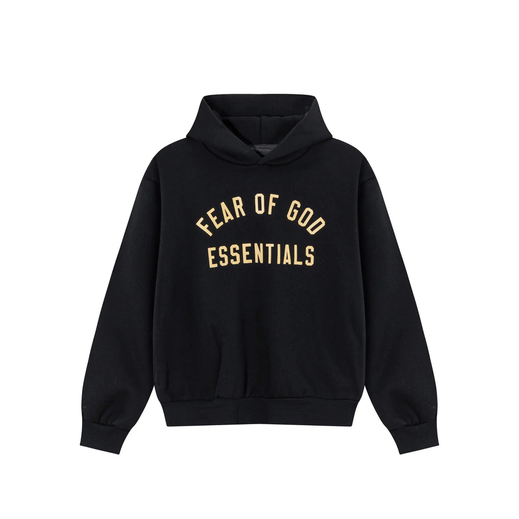Black Essentials Tracksuit Pullover