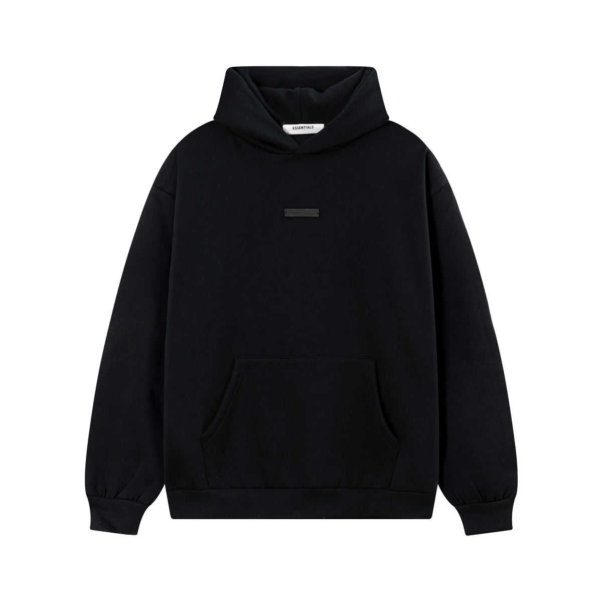 Black Essentials Tracksuit Pullover