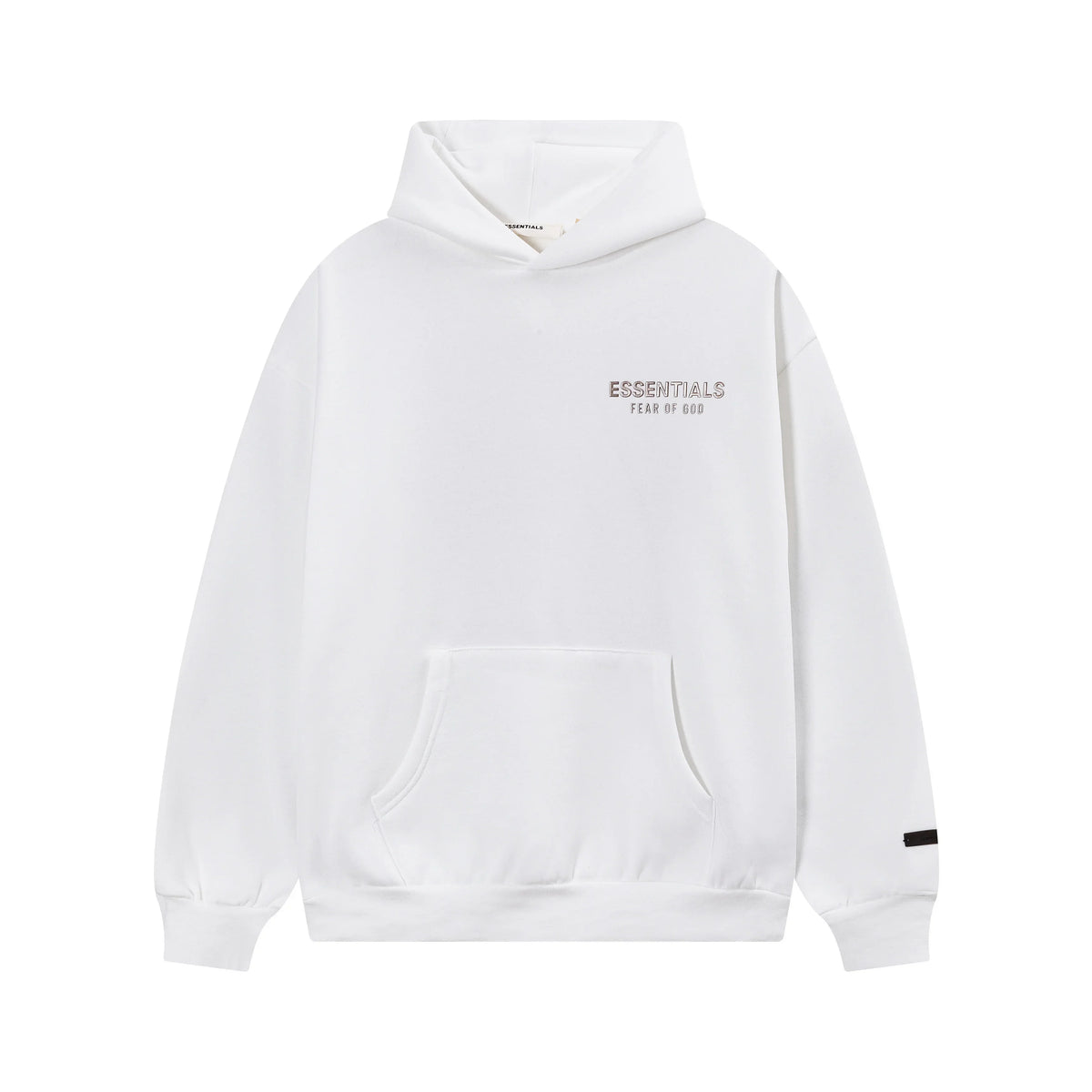 White Essentials Tracksuit Pullover