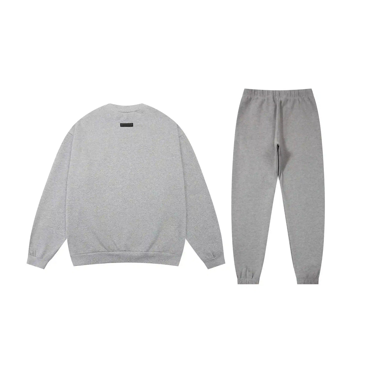 Essentials Dark Heather Oatmeal Fleece Tracksuit – Fear of God Set
