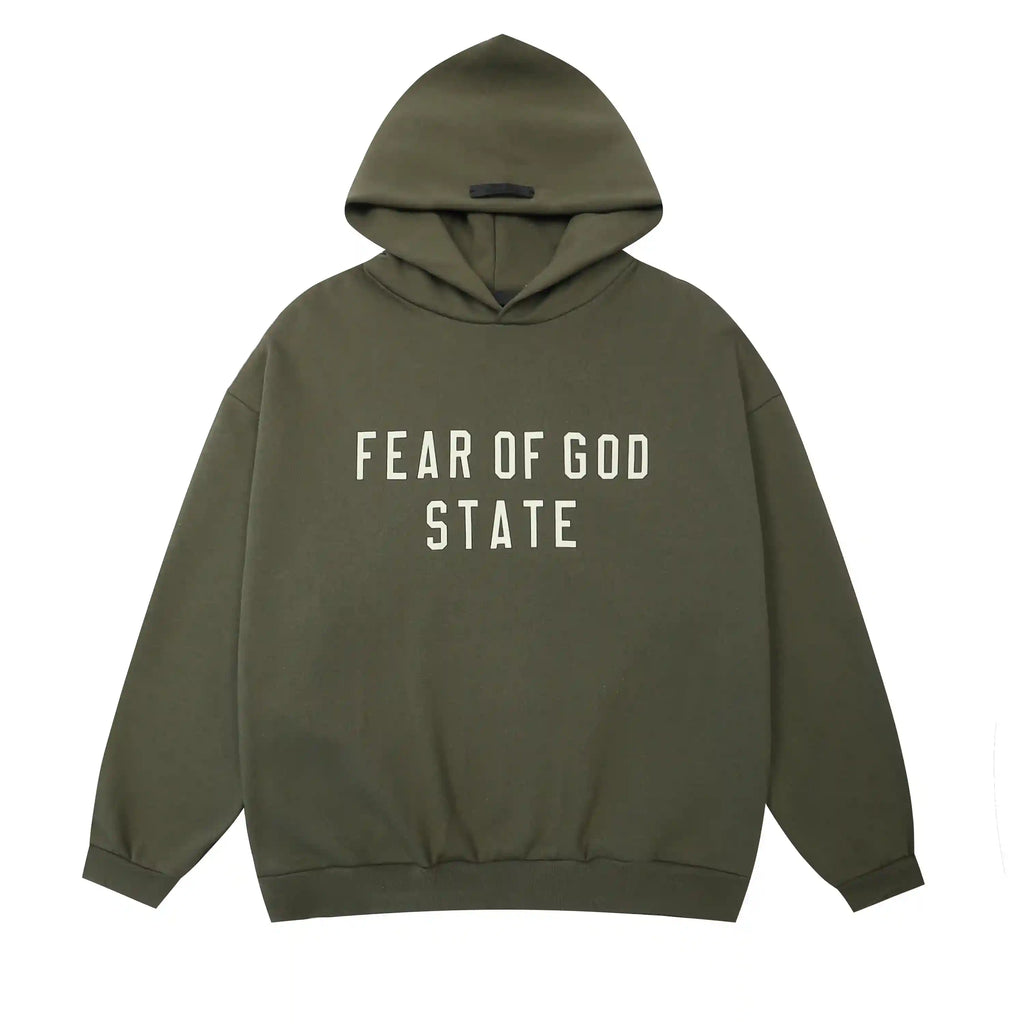 Essentials Tracksuit Hemlock Hoodie Set – Fear of God Matching Set