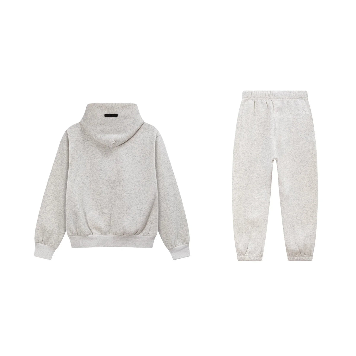 Light Heathered Oatmeal Essentials Tracksuit Pullover